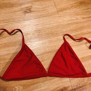 Zaful - Red bikini top - Large